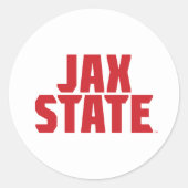 Activiteiten in de omgeving van Jacksonville State Ronde Sticker (Voorkant)