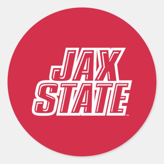 Activiteiten in de omgeving van Jacksonville State Ronde Sticker (Voorkant)