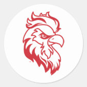 Activiteiten in de omgeving van Jacksonville State Ronde Sticker (Voorkant)