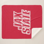 Activiteiten in de omgeving van Jacksonville State Sherpa Deken (Voorkant (horizontaal))