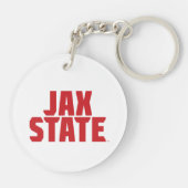 Activiteiten in de omgeving van Jacksonville State Sleutelhanger (Achterkant)