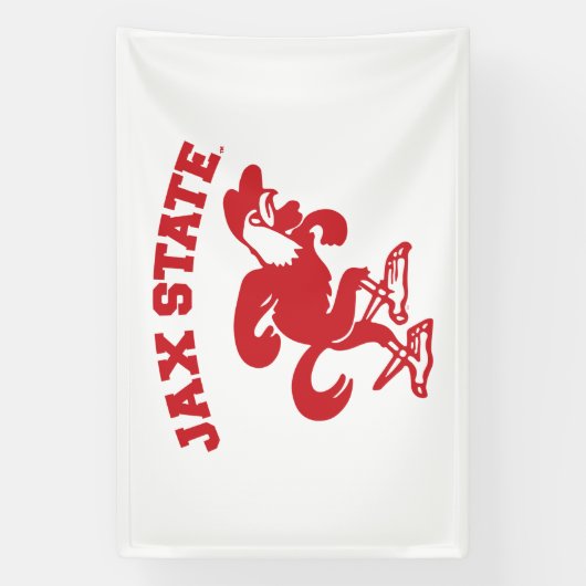Activiteiten in de omgeving van Jacksonville State Spandoek (Verticaal)