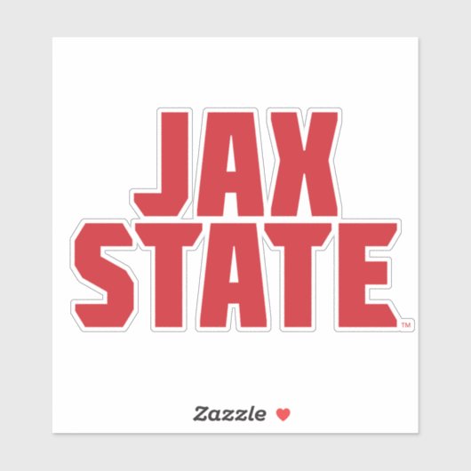 Activiteiten in de omgeving van Jacksonville State Sticker (Vel)