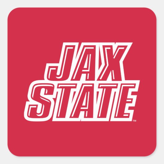 Activiteiten in de omgeving van Jacksonville State Vierkante Sticker (Voorkant)