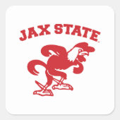 Activiteiten in de omgeving van Jacksonville State Vierkante Sticker (Voorkant)