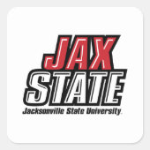 Activiteiten in de omgeving van Jacksonville State Vierkante Sticker (Voorkant)