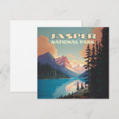 Activiteiten in de omgeving van Jasper National Pa (Voorkant / Achterkant)