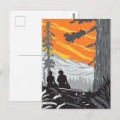 Activiteiten in de omgeving van Jedediah Smith Red Briefkaart (Voorkant / Achterkant)