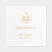 Activiteiten in de omgeving van Jewish Star Bar/Ba Folie Servetten (Voorkant)
