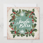 Activiteiten in de omgeving van Jingle Bells & Chr Feestdagenkaart (Voorkant)