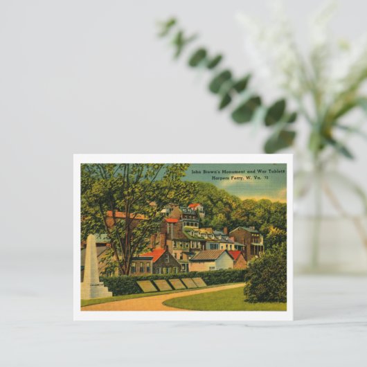 Activiteiten in de omgeving van John Brown Monumen Briefkaart (Staand voorkant)