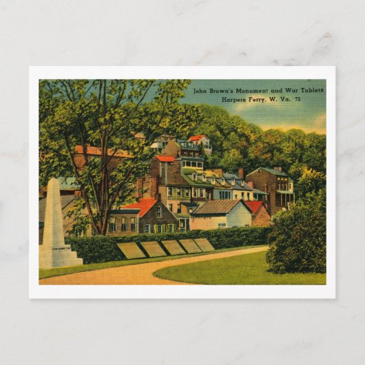 Activiteiten in de omgeving van John Brown Monumen Briefkaart (Voorkant)