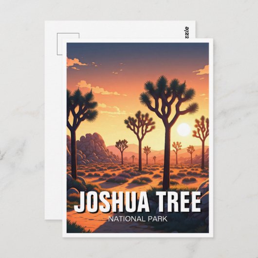 Activiteiten in de omgeving van Joshua Tree Nation Briefkaart (Voorkant / Achterkant)