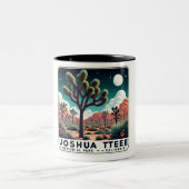 Activiteiten in de omgeving van Joshua Tree Nation Tweekleurige Koffiemok (Center)