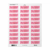 Activiteiten in de omgeving van Joy Pink Snowflake Etiket (Full Sheet)