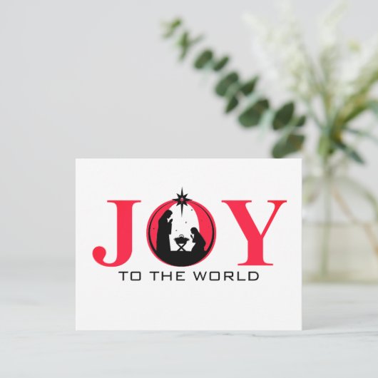 Activiteiten in de omgeving van Joy to the World N Feestdagenkaart (Staand voorkant)