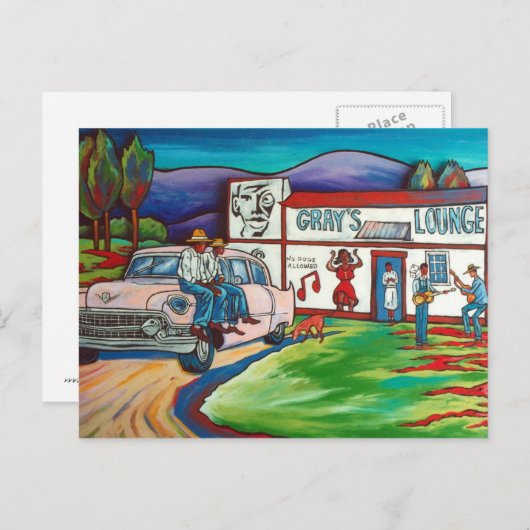 Activiteiten in de omgeving van Juke Joint Jam Lou Briefkaart (Voorkant / Achterkant)