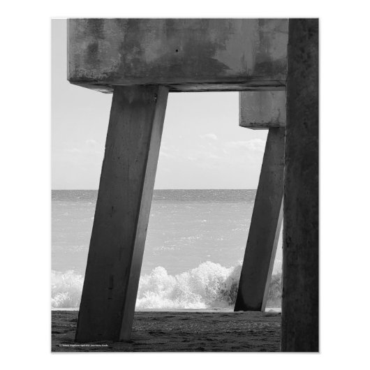 Activiteiten in de omgeving van Juno Beach Gevist  Foto Afdruk (Voorkant)