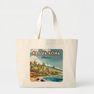 Activiteiten in de omgeving van Kailua Kona Hawaii Grote Tote Bag