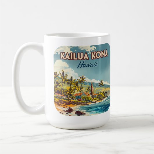 Activiteiten in de omgeving van Kailua Kona Hawaii Koffiemok (Links)