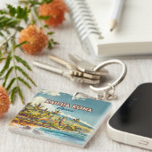 Activiteiten in de omgeving van Kailua Kona Hawaii Sleutelhanger (Voorkant Rechts)