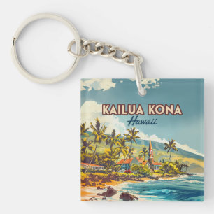 Activiteiten in de omgeving van Kailua Kona Hawaii Sleutelhanger