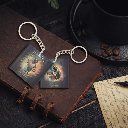 Activiteiten in de omgeving van kat Buccaneer's Su Sleutelhanger