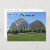 Activiteiten in de omgeving van Kauffman Center fo Briefkaart (Voorkant / Achterkant)