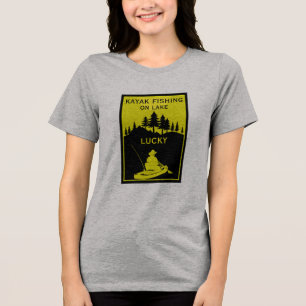 Activiteiten in de omgeving van Kayak Lake and Riv Tri-Blend Shirt