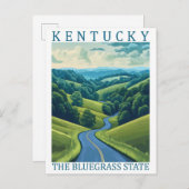 Activiteiten in de omgeving van Kentucky the Blueg Briefkaart (Voorkant / Achterkant)