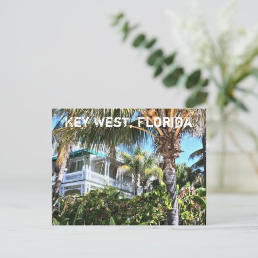 Activiteiten in de omgeving van Key West Florida S Briefkaart (Staand voorkant)
