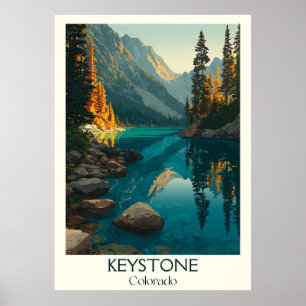 Activiteiten in de omgeving van Keystone Colorado  Poster