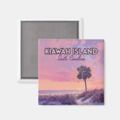 Activiteiten in de omgeving van Kiawah Island Sout Magneet (Voorkant / Achterkant)