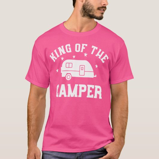 Activiteiten in de omgeving van King of the Camper T-shirt (Voorkant)