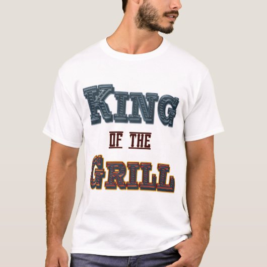Activiteiten in de omgeving van King of the Grill T-shirt (Voorkant)