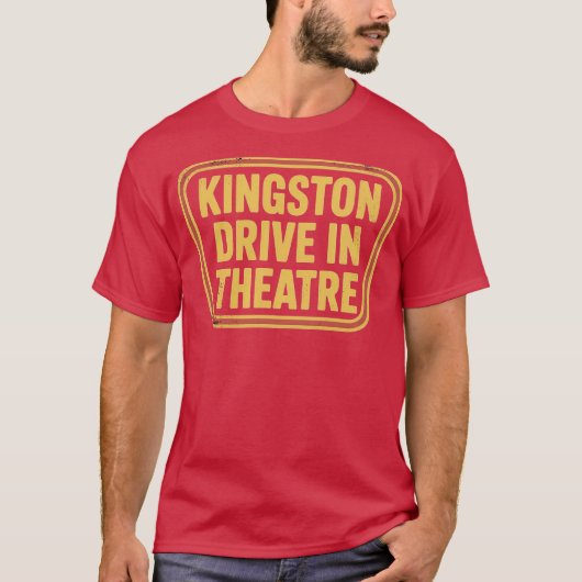 Activiteiten in de omgeving van Kingston Drive-In  T-shirt (Voorkant)