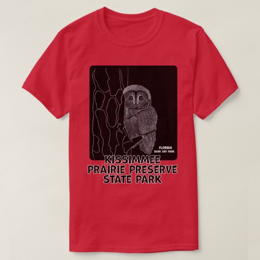 Activiteiten in de omgeving van Kissimmee Prairie T-shirt (Design voorkant)