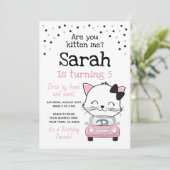 Activiteiten in de omgeving van Kitty Cat Birthday Kaart (Staand voorkant)