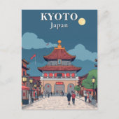 Activiteiten in de omgeving van Kyoto Japan Japane Briefkaart (Voorkant)