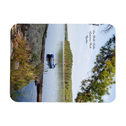 Activiteiten in de omgeving van La Pêche Lake Gati Magneet (Horizontaal)