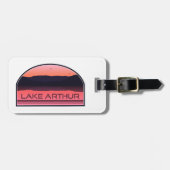 Activiteiten in de omgeving van Lake Arthur Pennsy Bagagelabel (Voorkant horizontaal)