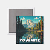 Activiteiten in de omgeving van Lake at Yosemite N Magneet (Voorkant / Achterkant)