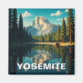 Activiteiten in de omgeving van Lake at Yosemite N Magneet (Voorkant)