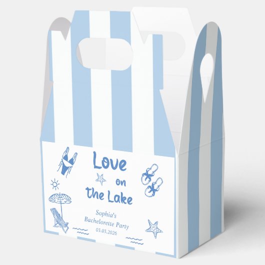 Activiteiten in de omgeving van Lake Bachelorette  Bedankdoosjes (Geopend)