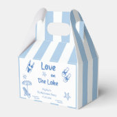 Activiteiten in de omgeving van Lake Bachelorette  Bedankdoosjes (Voorkant Zijde)