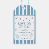 Activiteiten in de omgeving van Lake Bachelorette Cadeaulabel (Achterkant)