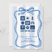 Activiteiten in de omgeving van Lake Bachelorette  Kaart (Voorkant)