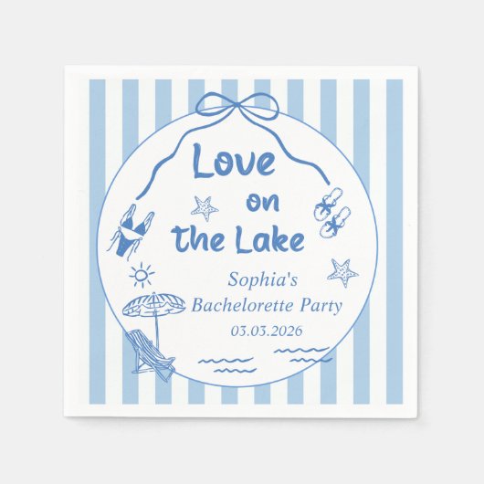 Activiteiten in de omgeving van Lake Bachelorette  Servet (Voorkant)