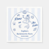 Activiteiten in de omgeving van Lake Bachelorette  Servet (Voorkant)