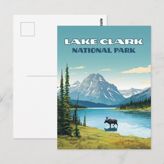 Activiteiten in de omgeving van Lake Clark Nationa Briefkaart (Voorkant / Achterkant)